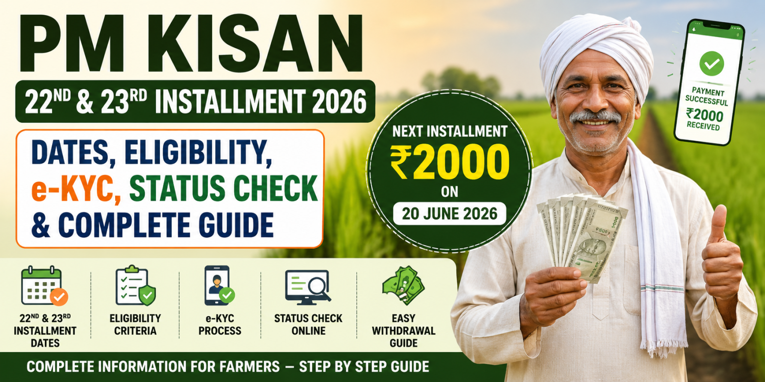 PM Kisan 23rd Installment Date 2026
