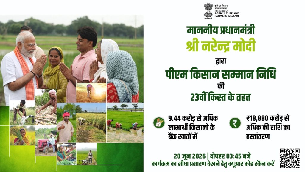 PM Kisan 23rd Kist Date